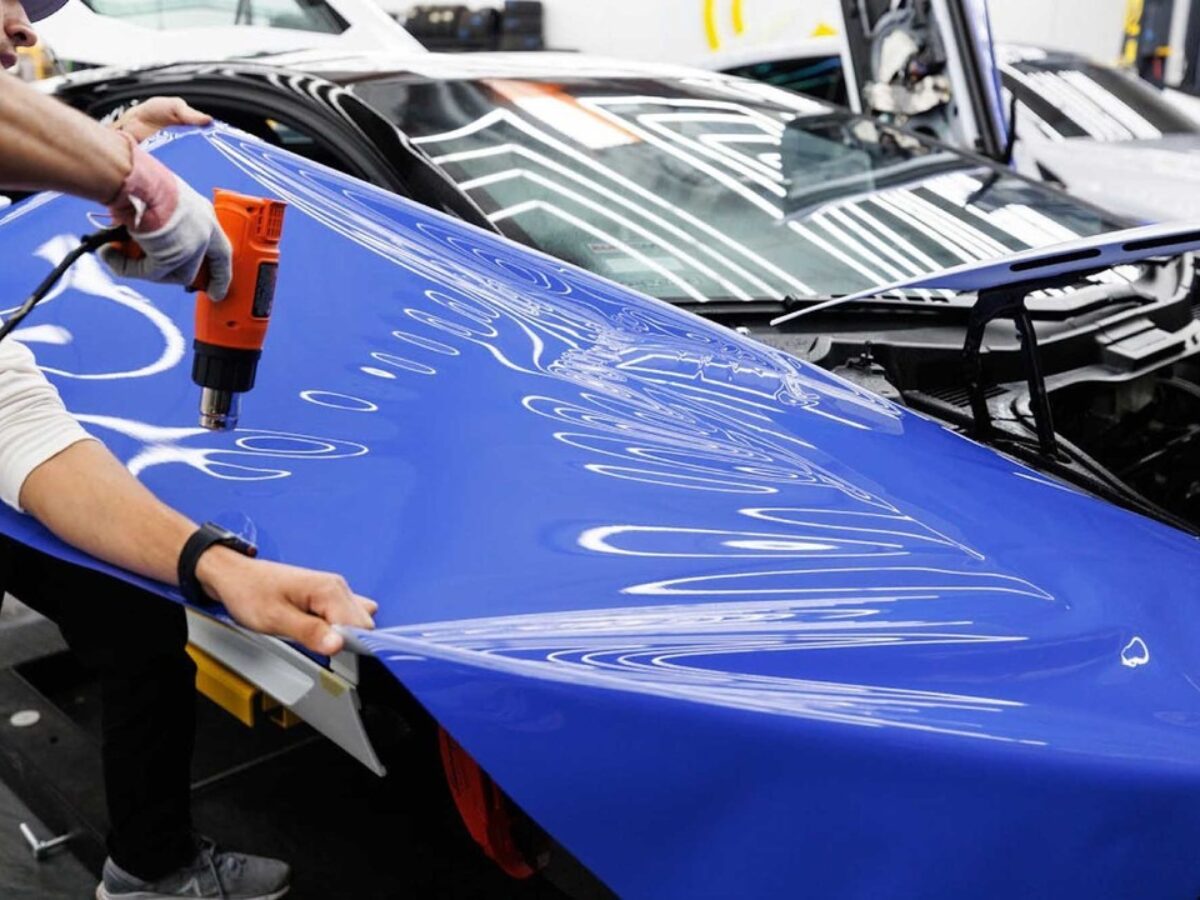 Car paint protection film